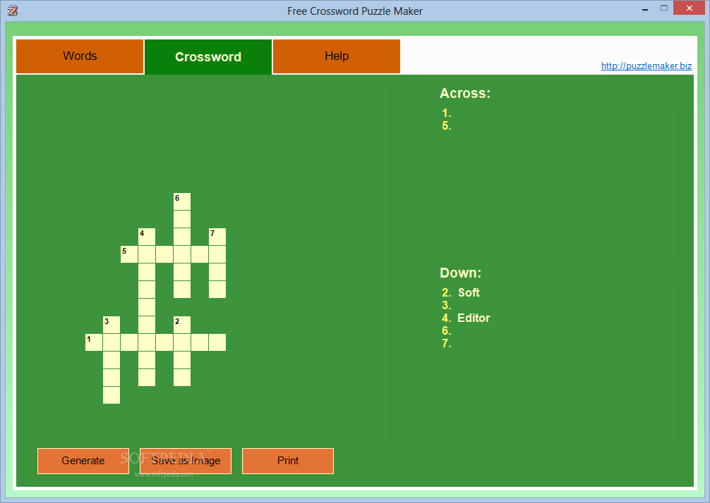 free crossword puzzle maker for mac