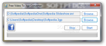Free Video To 3GP Converter screenshot