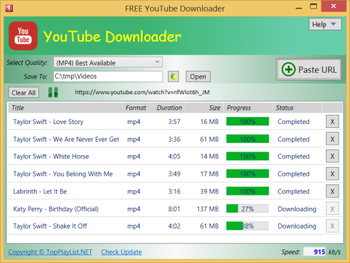how to download youtube playlist free