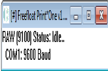 Freefloat Print One screenshot