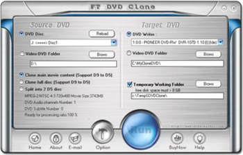 FT DVD Clone screenshot 2