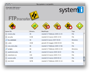 FTPTransfer screenshot