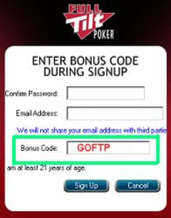 Full Tilt Bonus- GOFTP screenshot