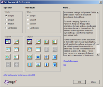 George for PowerPoint 2007 screenshot