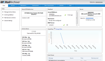 GFI MailArchiver for Exchange screenshot 2