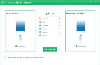 Gihosoft Mobile Transfer screenshot 2