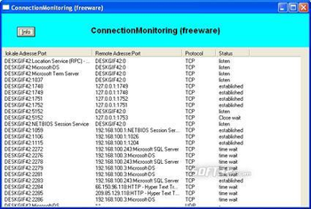 Globale Werbewelt Connection Monitor screenshot 2