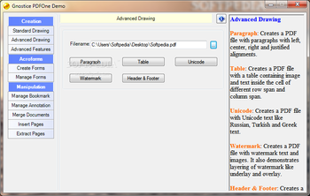 Gnostice PDFOne .NET screenshot 2