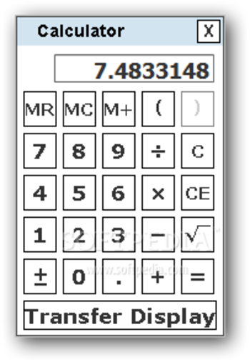 GRE Calculator screenshot