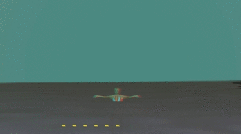 Hangman Legacy Solitary Swimmer 3D screenshot