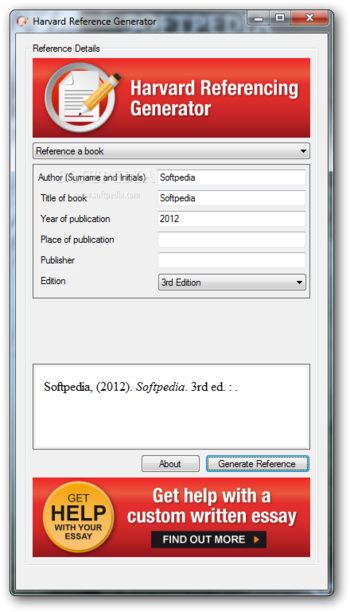 Harvard Reference Generator - Download Free With Screenshots And Review