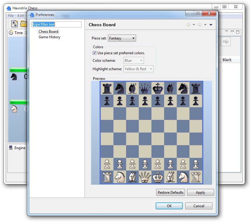 Haundrix Chess - Jogo de Xadrez gratuito para Windows e Linux