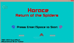 Horace Return of the Spiders screenshot