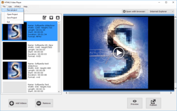 HTML5 Video Player screenshot 4