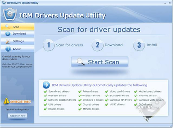 IBM Drivers Update Utility screenshot 2