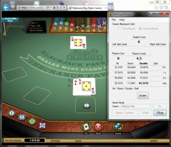 iGaming Blackjack screenshot