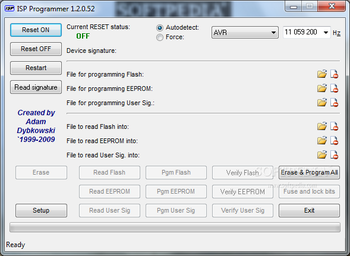 ISP Programmer screenshot