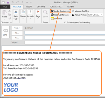 JCS Collaboration Scheduling Add-in for Microsoft Outlook screenshot