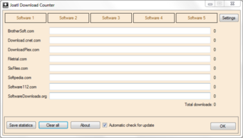 Joatl Download Counter screenshot