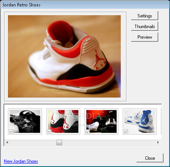 Jordan Retro Shoes Screensaver screenshot 2