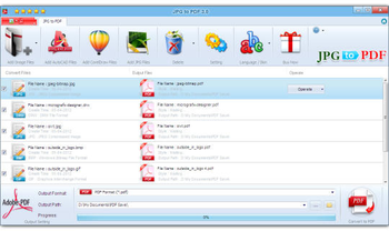 JPG to PDF screenshot