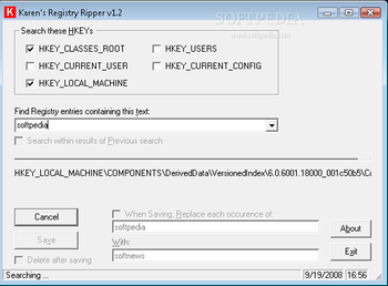 Karen's Registry Ripper screenshot