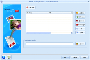 Kernel for Image to PDF screenshot