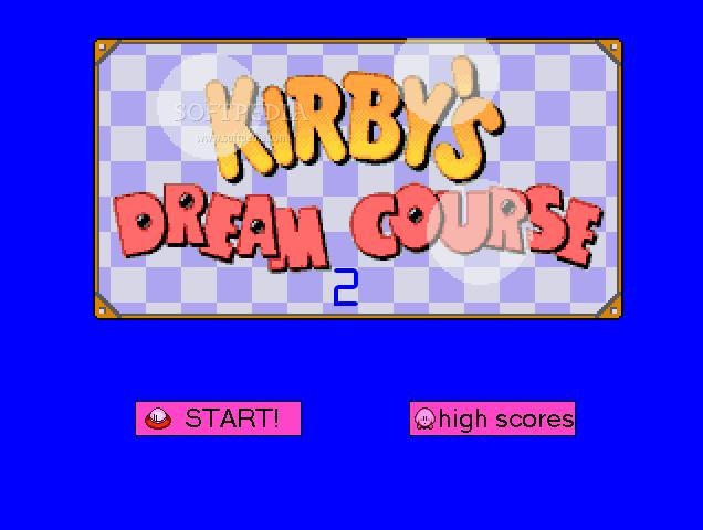download super nintendo kirby dream course