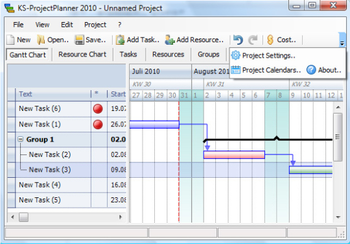 KS Project Planner 2011 screenshot