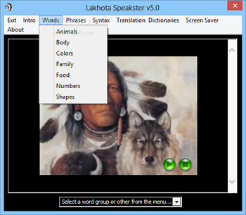 Lakhota Speakster screenshot 2