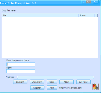 Lark File Encryption screenshot