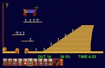 Lemmings 32 screenshot 2