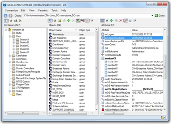 LEX The LDAP Explorer screenshot