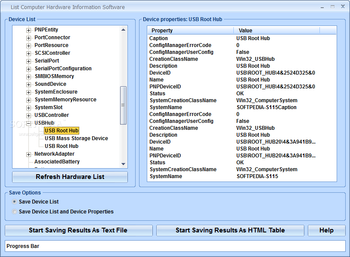 List Computer Hardware Information Software screenshot 11