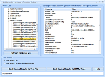 List Computer Hardware Information Software screenshot 12