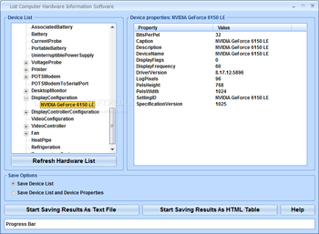 List Computer Hardware Information Software screenshot 15