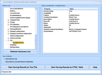 List Computer Hardware Information Software screenshot 16