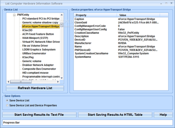 List Computer Hardware Information Software screenshot 6