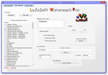 LuJoSoft Watermark Pro screenshot 2