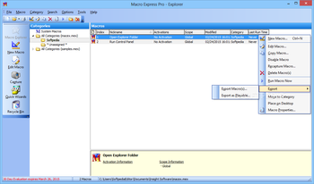 Macro Express Pro screenshot