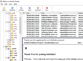 Maildir Reader screenshot 3