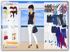 Marine Look Dress Up screenshot 2