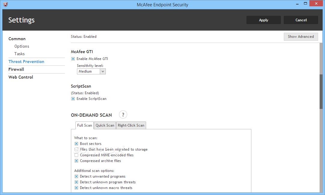 Endpoint это. MCAFEE Endpoint Security. ESET Endpoint Security. MCAFEE Antivirus настройки. MCAFEE защита рейтинг.