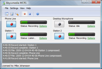 MCRS  screenshot