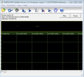 Meda MP3 Splitter screenshot 2