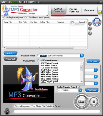 MediaSanta MP3 Converter screenshot 3