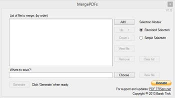 MergePDFs screenshot 3