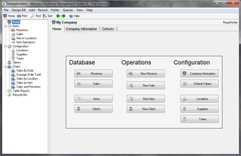 MessLess Inventory Management System screenshot