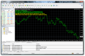 MetaTrader Forex Copier Professional edition screenshot 2