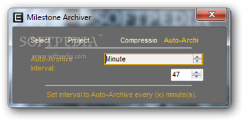 Milestone Archiver screenshot 4